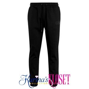 Von Dutch Black on Black Logo Joggers 🎀 NWT 🎀 Authentic 🎀 Designer Coziness